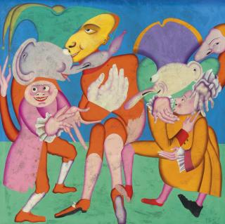 Mikhail Chemiakin - The Gossipers