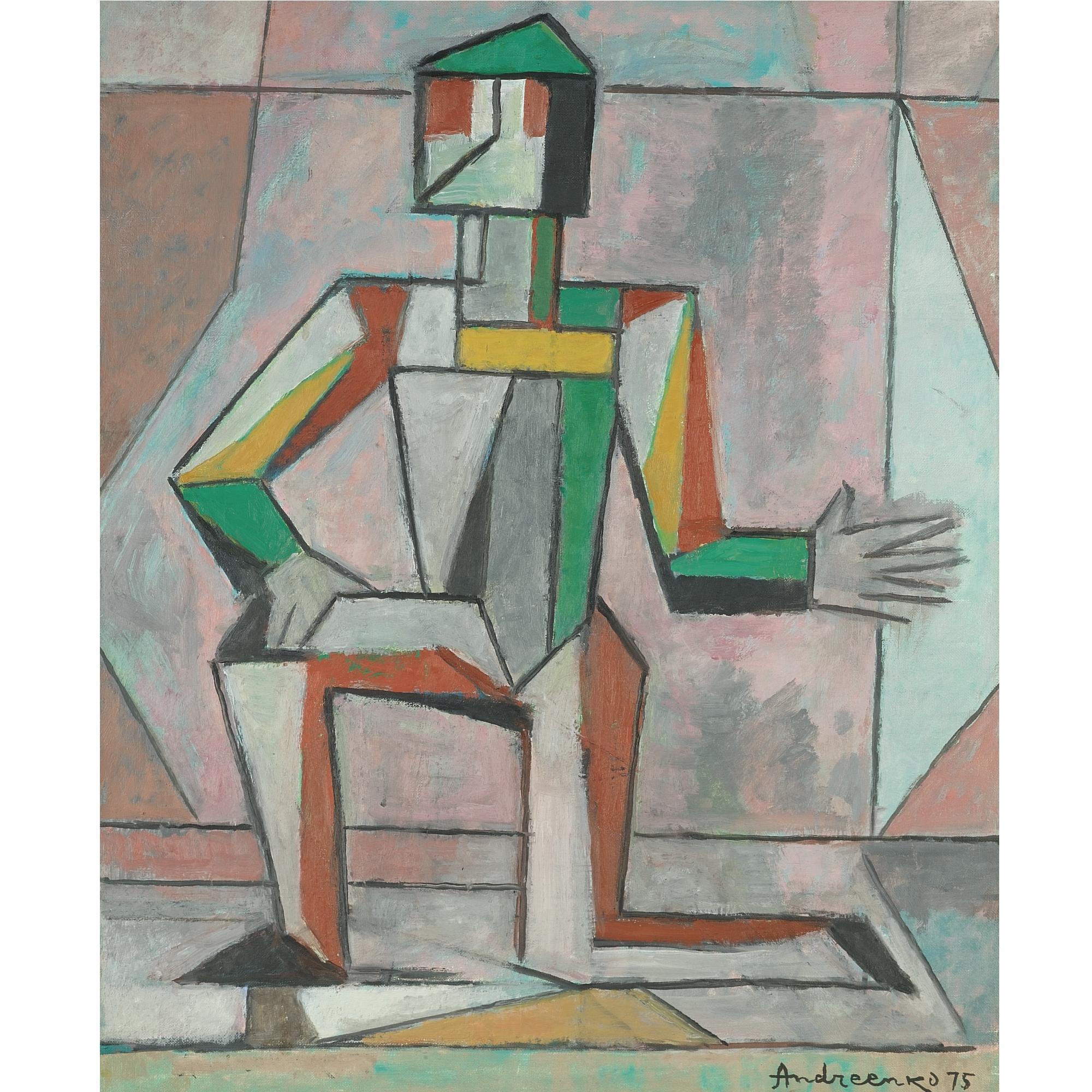 Mikhail Fedorovich Andreenko - Abstract Figure