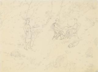 Mikhail Fedorovich Larionov - In The Park