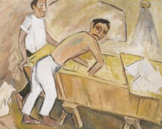 Mikhail Fedorovich Larionov - Kneading Dough