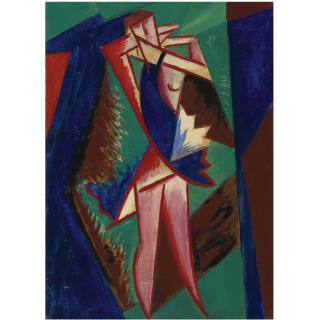 Mikhail Fedorovich Larionov - Rayonist Dancer