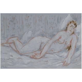 Mikhail Fedorovich Larionov - Reclining Nude