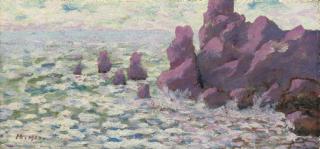 Mikhail Fedorovich Larionov - Red Rocks