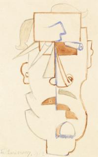 Mikhail Fedorovich Larionov - Self Portrait