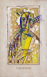 Mikhail Fedorovich Larionov - Self Portrait