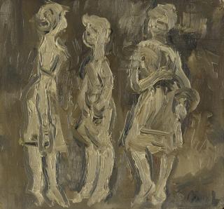 Mikhail Fedorovich Larionov - The Conversation