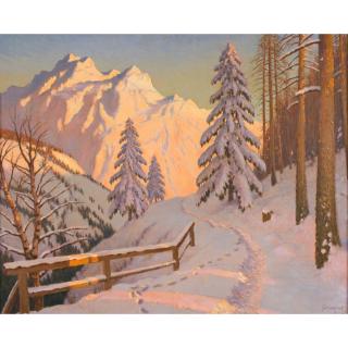 Mikhail Guermacheff - Russian near Gstaadt