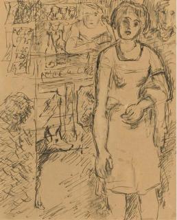 Mikhail Larionov - Au Magasin