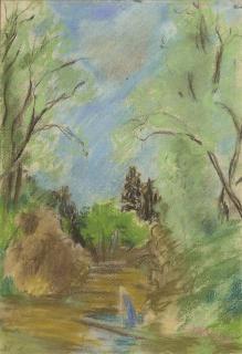 Mikhail Larionov - Dans le parc