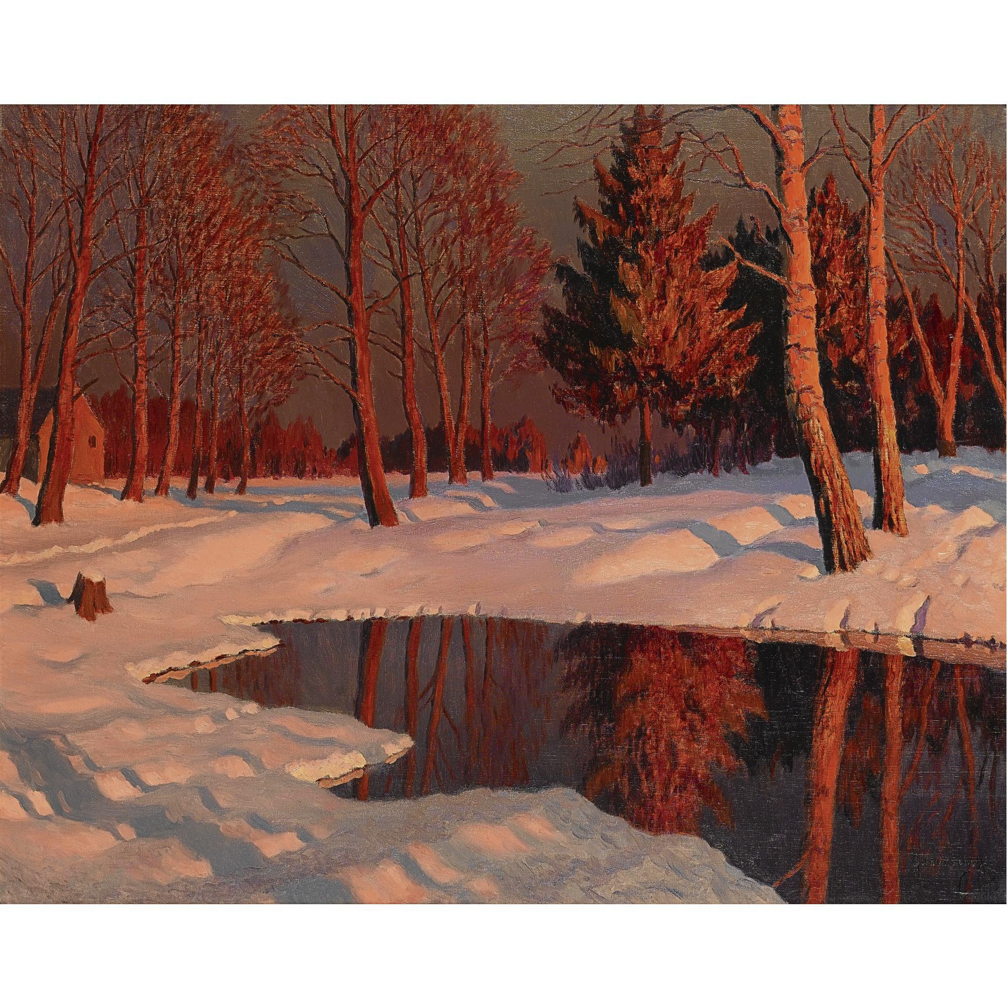 Mikhail Markianovich Germachev - Winter Sun