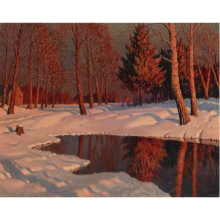 Mikhail Markianovich Germachev - Winter Sun