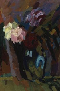 Mikhail Mikhailovich Chemiakin - Peonies