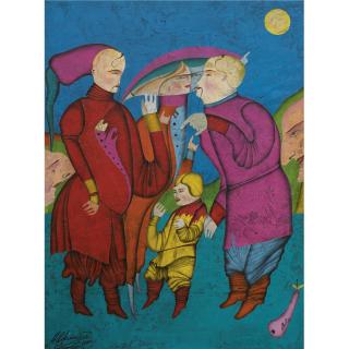 Mikhail Mikhailovich Chemiakin - Untitled