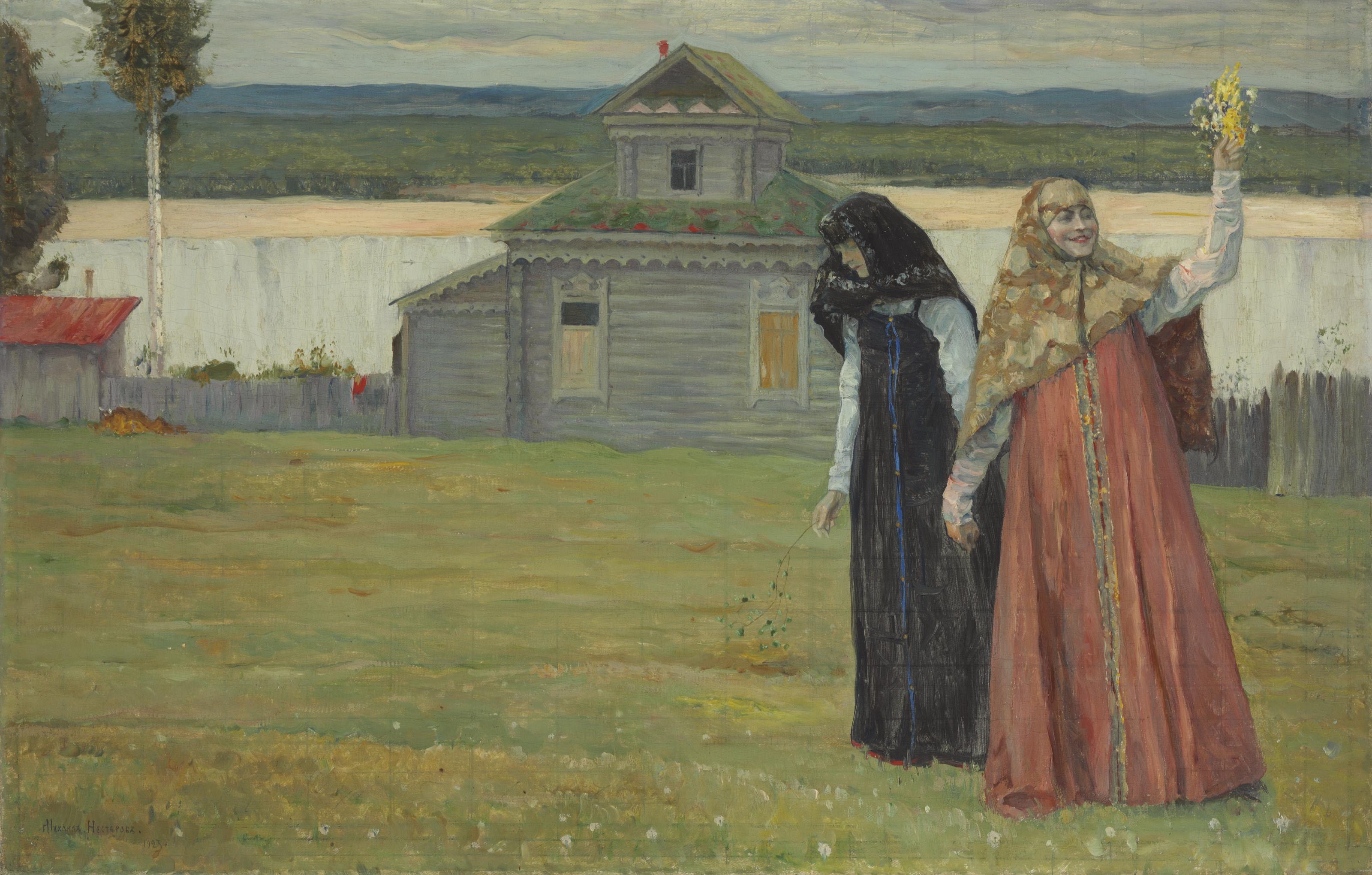 Mikhail Nesterov - Two Sisters