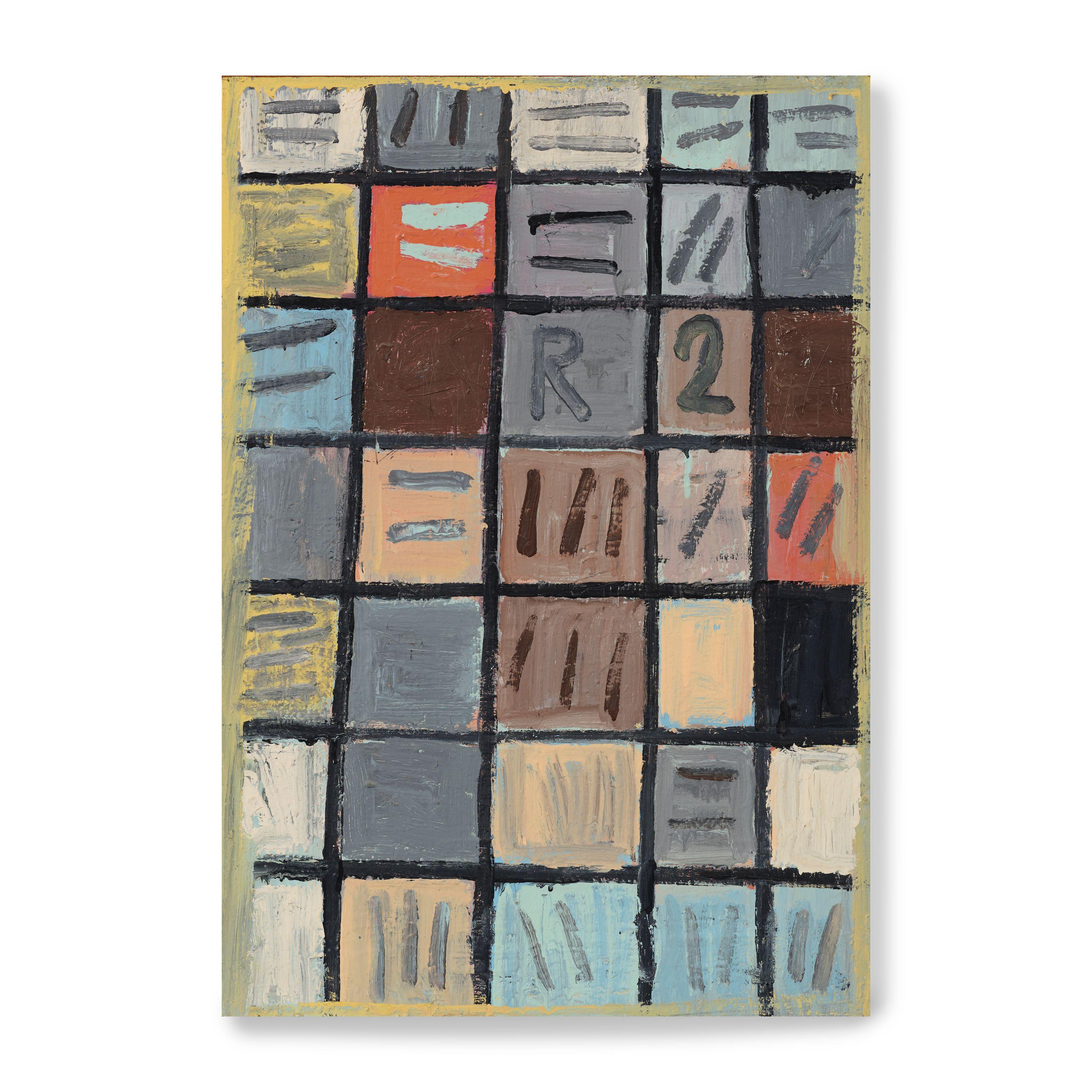 Mikhail Roginsky - Sans titre/ Untitled, 1988 sans cadre