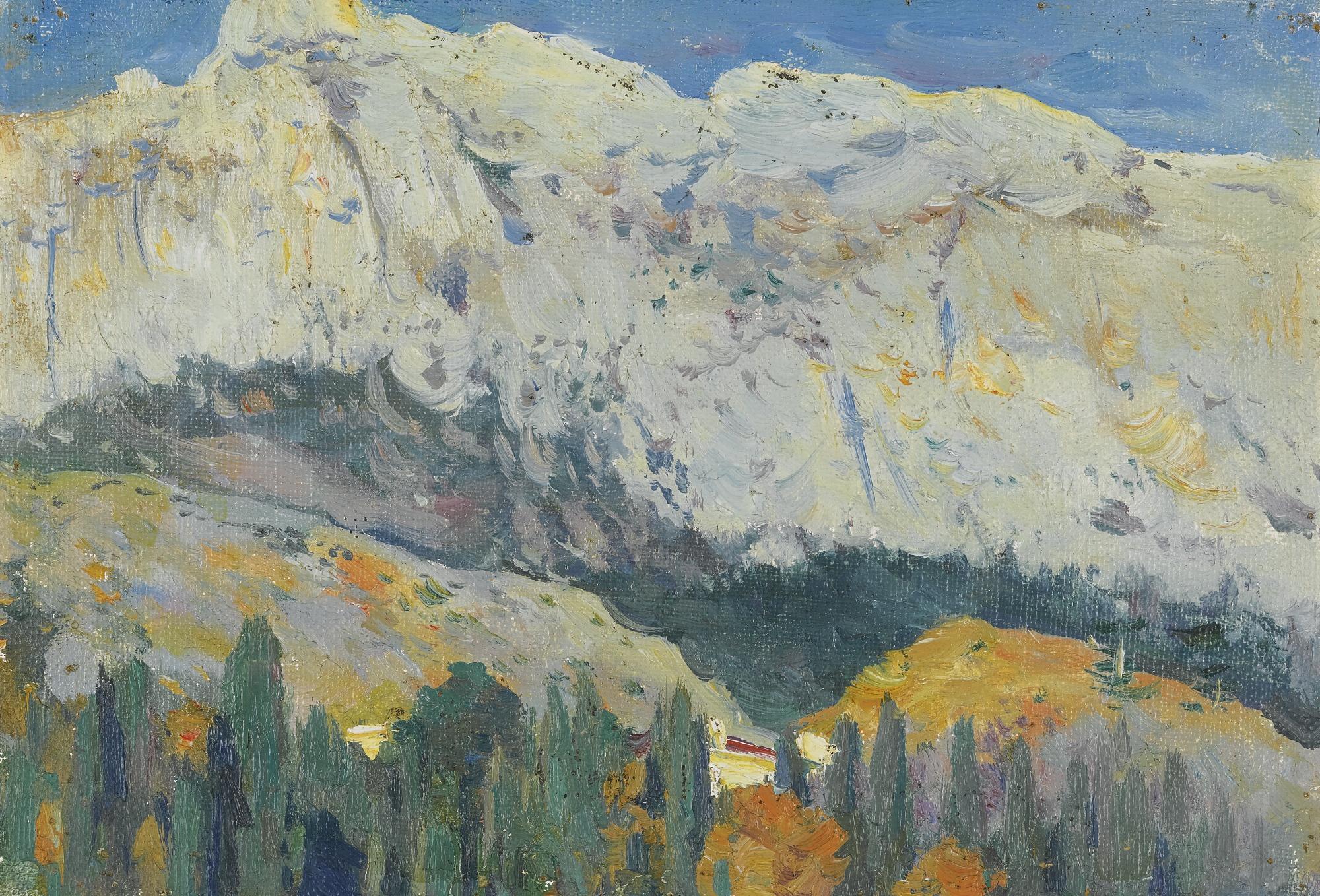 Mikhail Vasilievich Nesterov - Mountain View, Gaspra