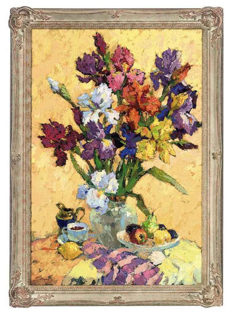 Mikhail Zharov - A colourful bouquet