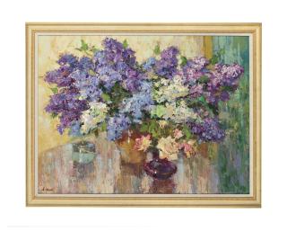 Mikhail Zharov - Lilac flowers