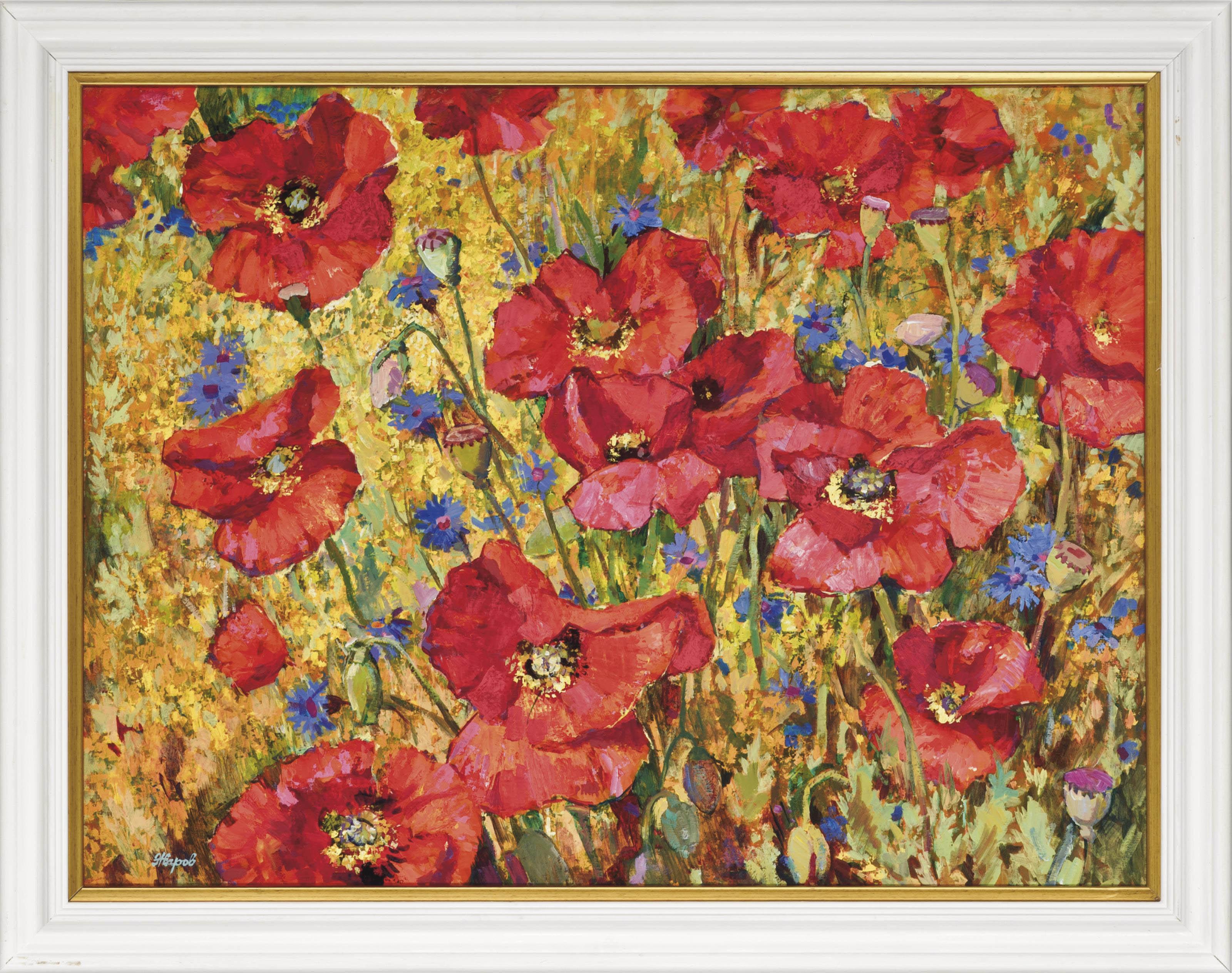 Mikhail Zharov - Poppies