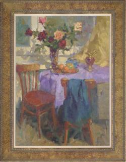 Mikhail Zharov - The dining room table