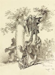 Mikhail Zichy - Escaping from Death