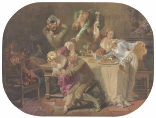 Mikhail Zichy - Merrymaking