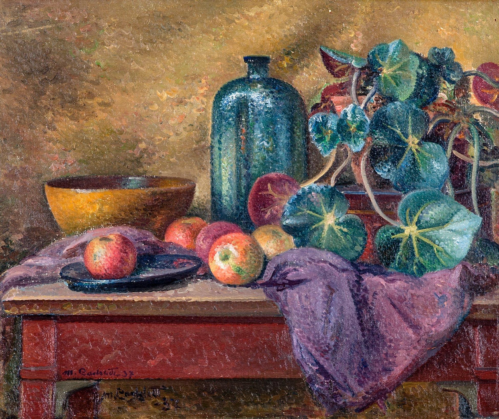 Mikko Carlstedt - Stilleben med frukt