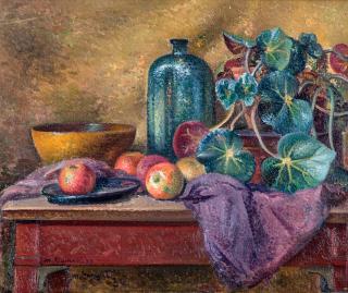 Mikko Carlstedt - Stilleben med frukt