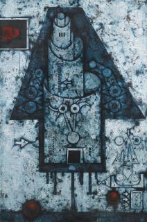 Mikuláš Medek - Czech tower Planner\'S Head