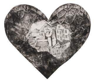 Mila Fürstová - \'True Love II\' Artwork From Coldplay\'s \'Ghost Stories\' Album, 2014