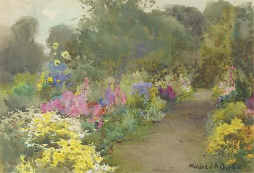 Mildred Anne Butler, R.W.S. - A Garden Path, Probably Kilmurry