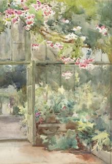 Mildred Anne Butler, R.W.S. - In the conservatory