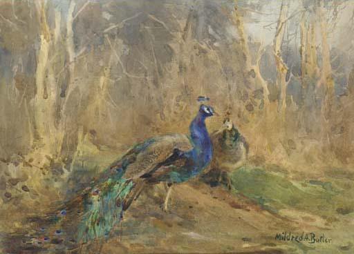 Mildred Anne Butler, R.W.S. - Peacocks