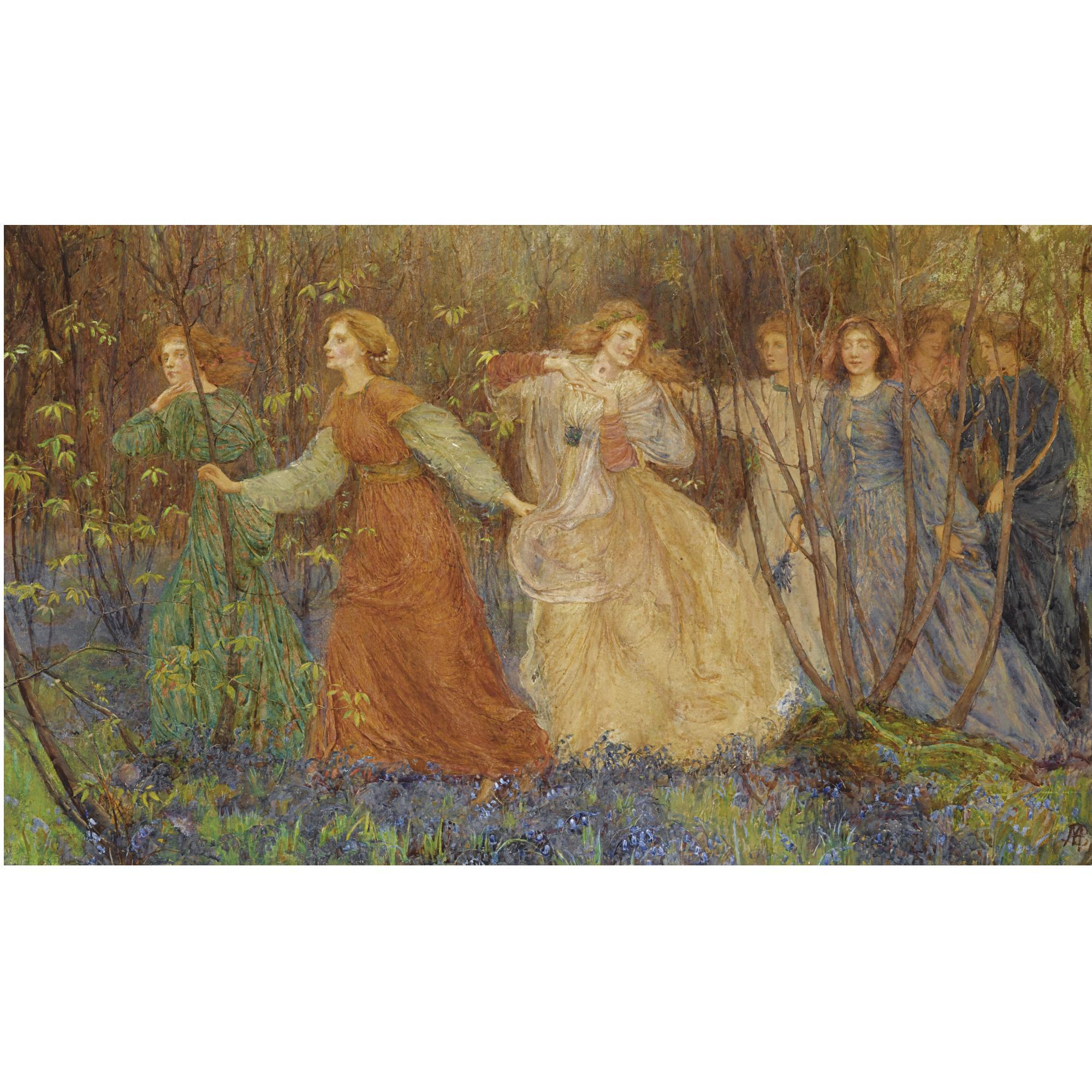 Mildred Anne Butler, R.W.S. - Procession Through The Bluebells
