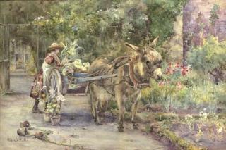 Mildred Anne Butler, R.W.S. - The Garden Cart