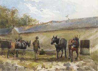 Mildred Anne Butler, R.W.S. - The Grinding Wheel, Kilmurry