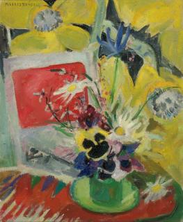 Mildred Bendall - Flowers in a vase