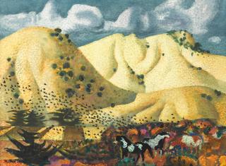 Millard Owen Sheets - Descending Flight