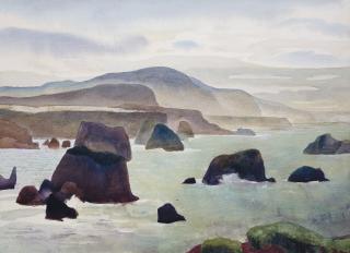 Millard Owen Sheets - Goat Island