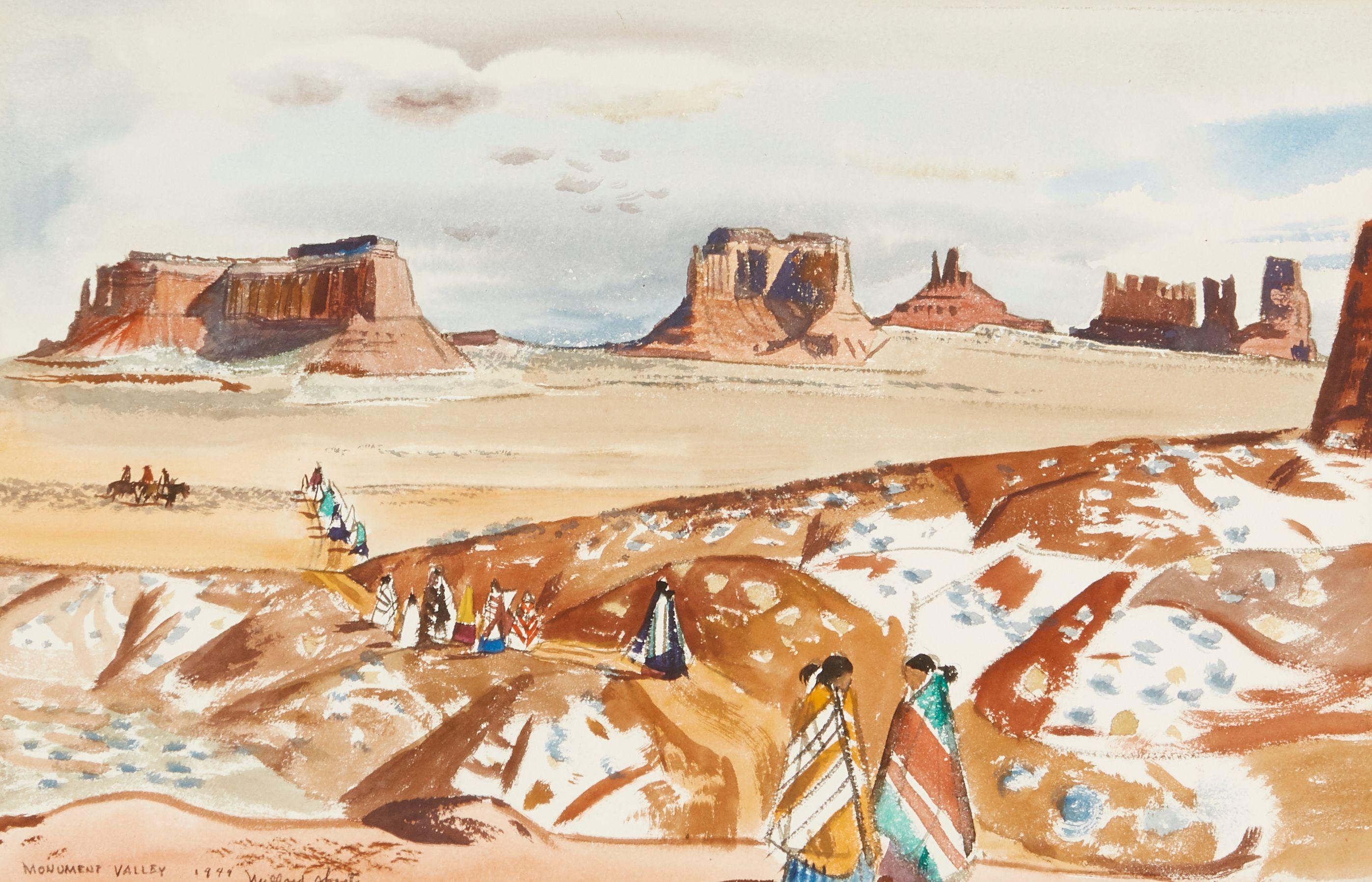 Millard Owen Sheets - Monument Valley