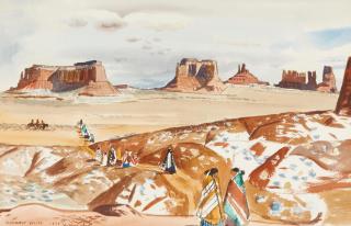 Millard Owen Sheets - Monument Valley
