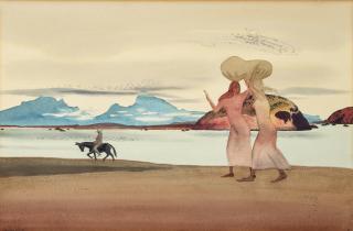 Millard Owen Sheets - Morning Promenade