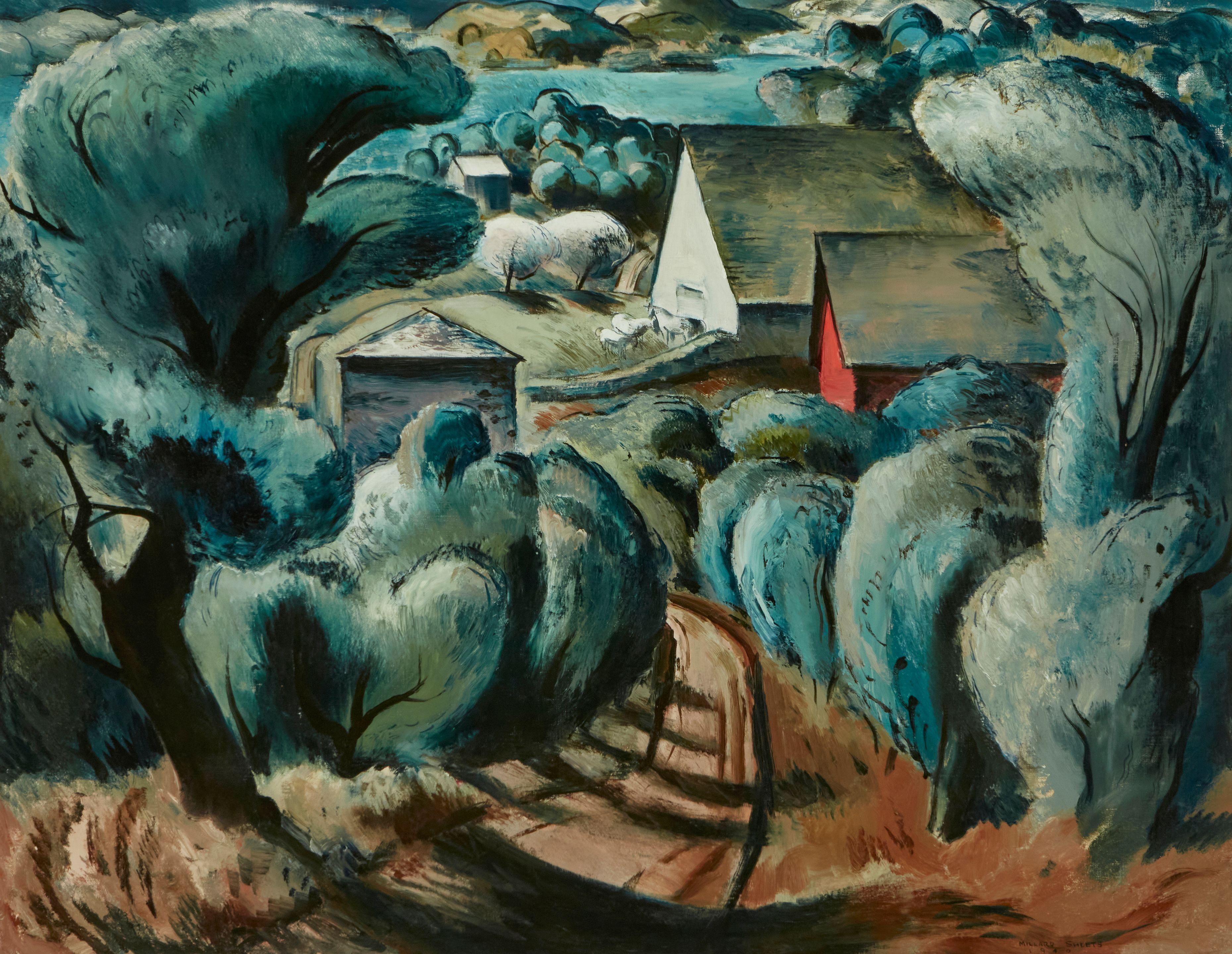 Millard Owen Sheets - Padua, Olive Hills Drive, Claremont