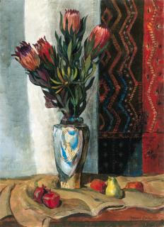 Millard Owen Sheets - Protea and Fruit