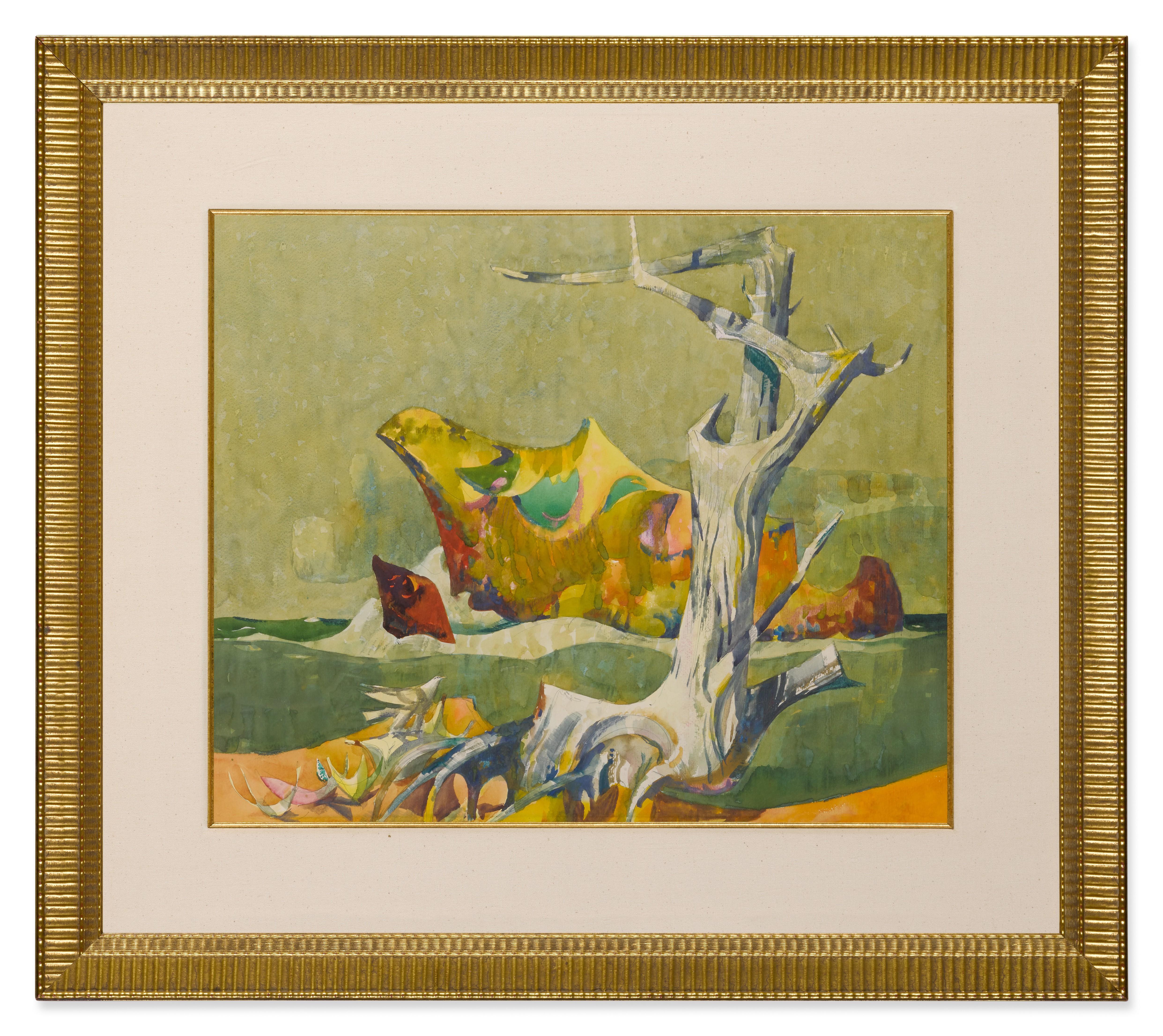 Millard Sheets - Sea Hawk