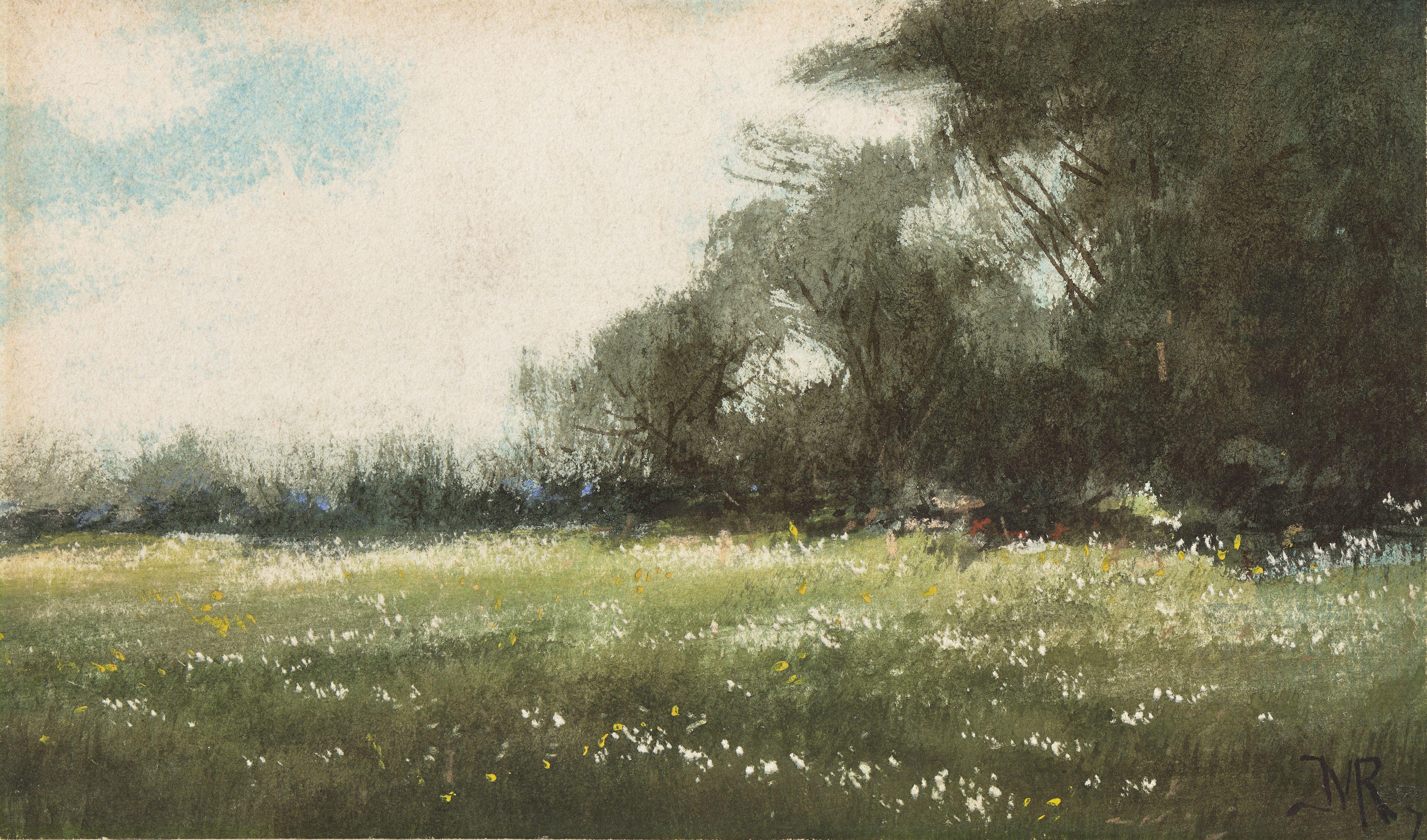 Milne Ramsey - Field with Wildflowers