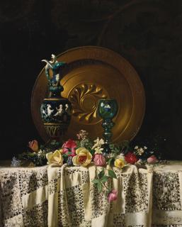 Milne Ramsey - Flowers On A Table