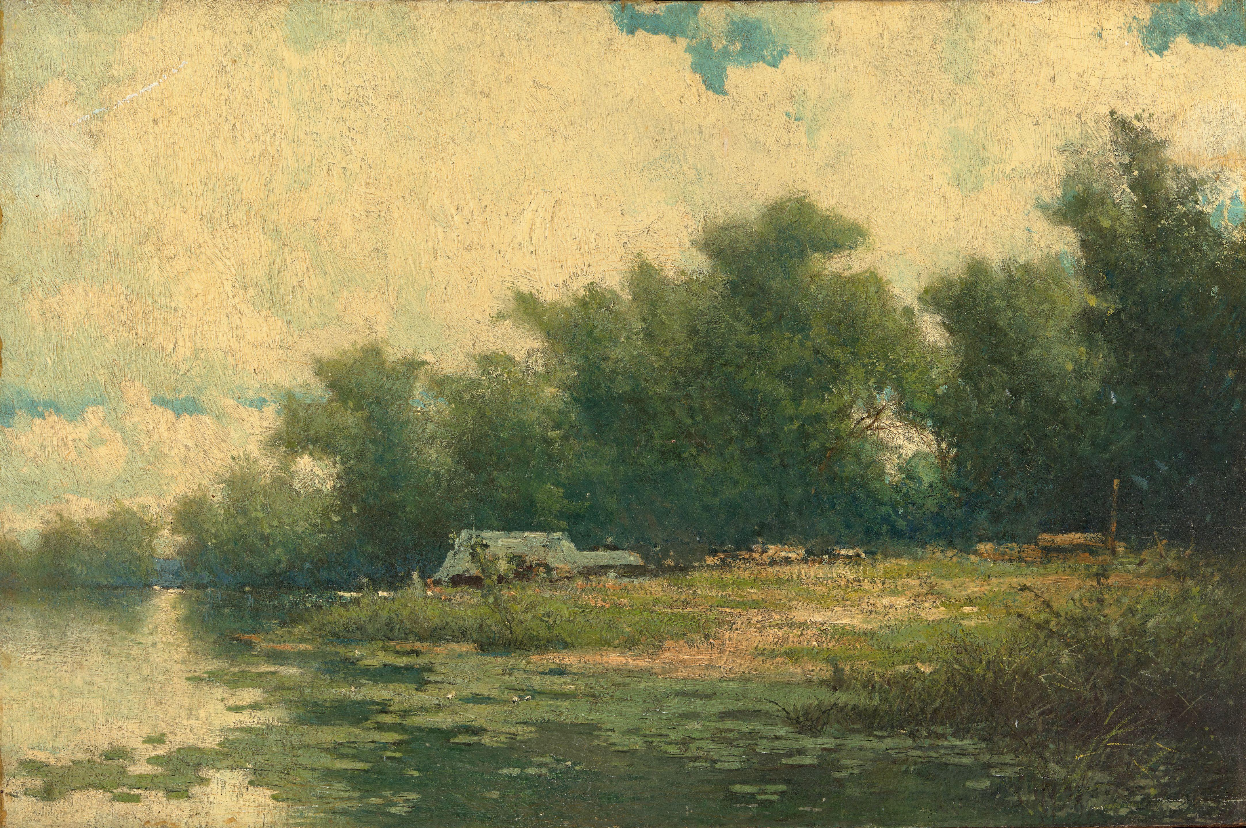 Milne Ramsey - Landscape with Lake