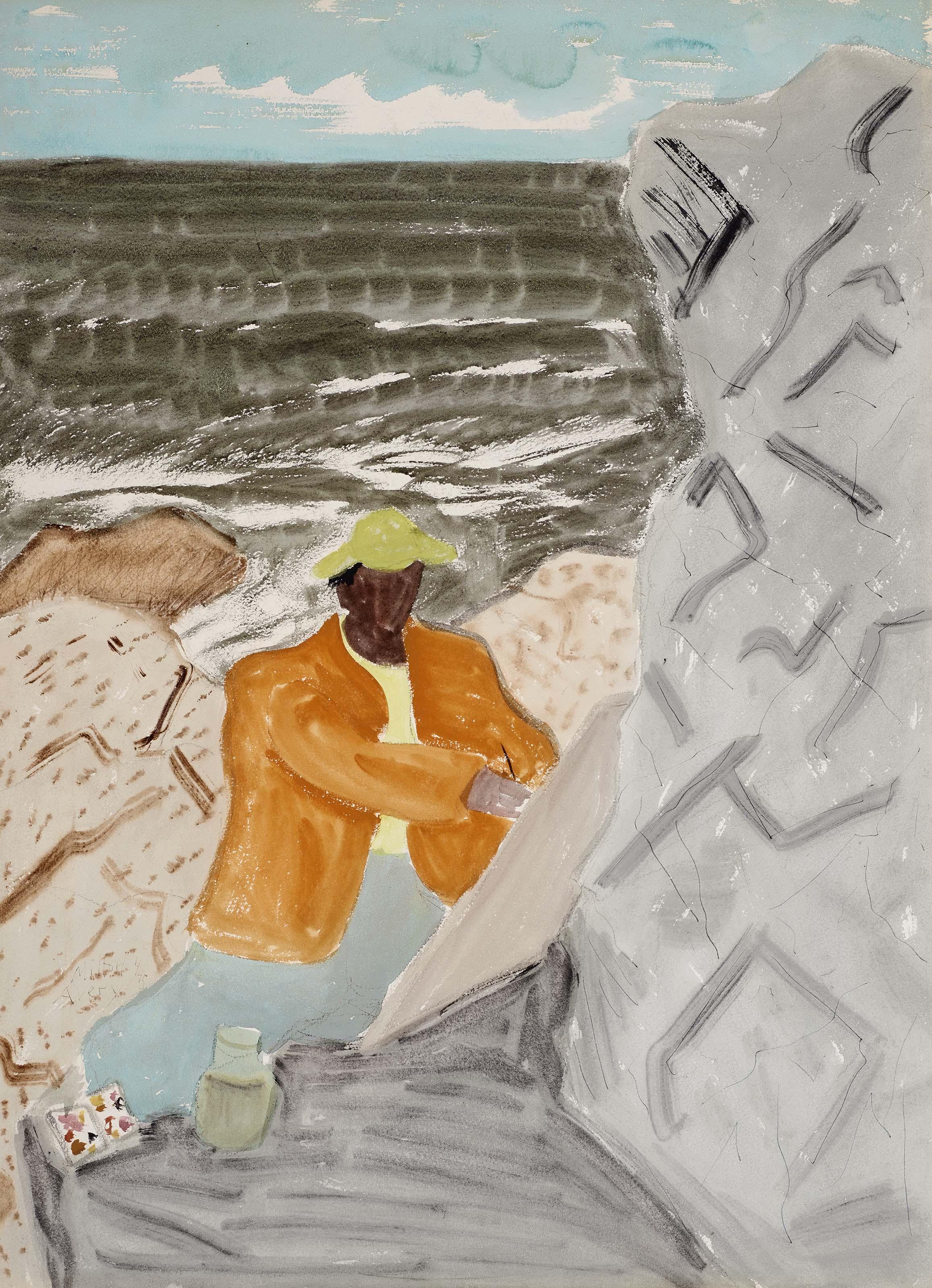 Milton Avery - Artist by the Sea