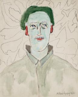 Milton Avery - Avery in Green Beret